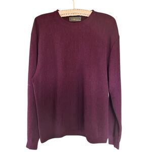 Peru Unlimited Men’s Baby Alpaca Wool Blend Sweater Size Large Made in Peru